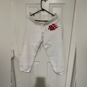 White Jogger from Pink Victoria Secret